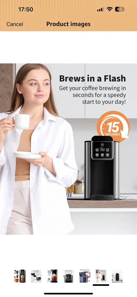Hot & Iced Coffee Maker - photo 4