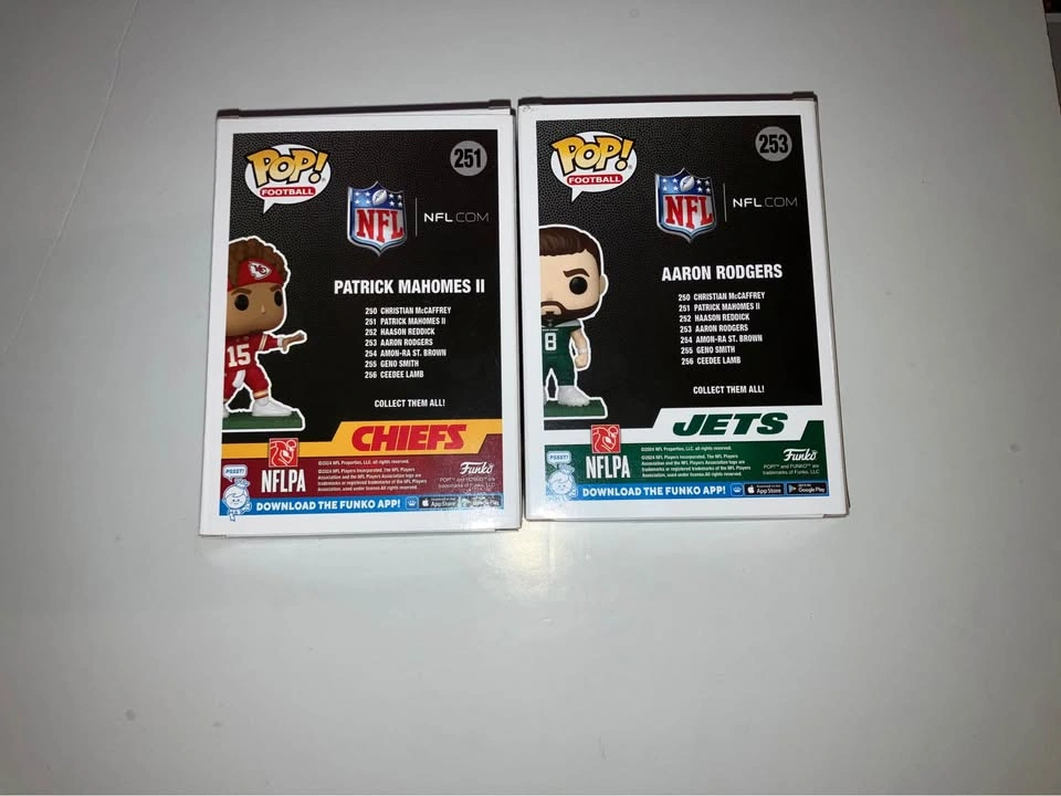 NFL Chiefs & Jets Funko Pops (Price Per Funko) - photo 3