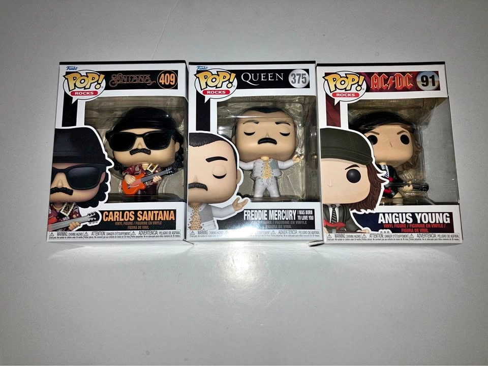 Funko Pop Rockstars (Prices $40-$45)