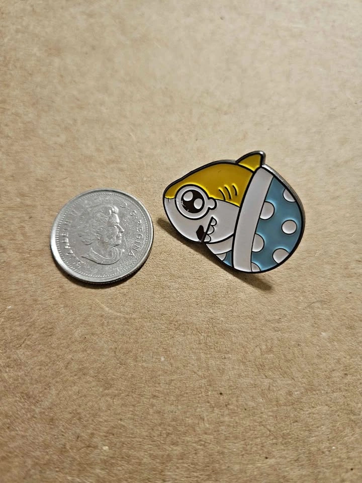 Shark pin
