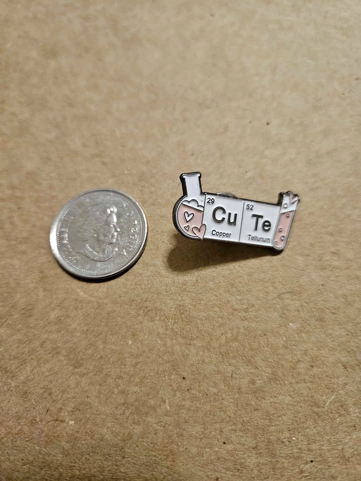 Cute Chemistry Pin