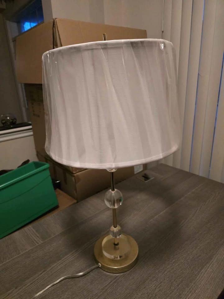 Vintage Brass Table Lamp - photo 2