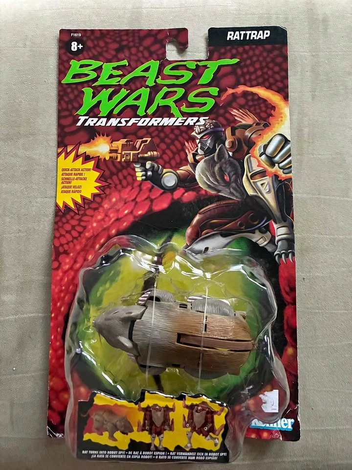 Transformers Beast Wars Rattrap Kenner Reissue Walmart Exclusive