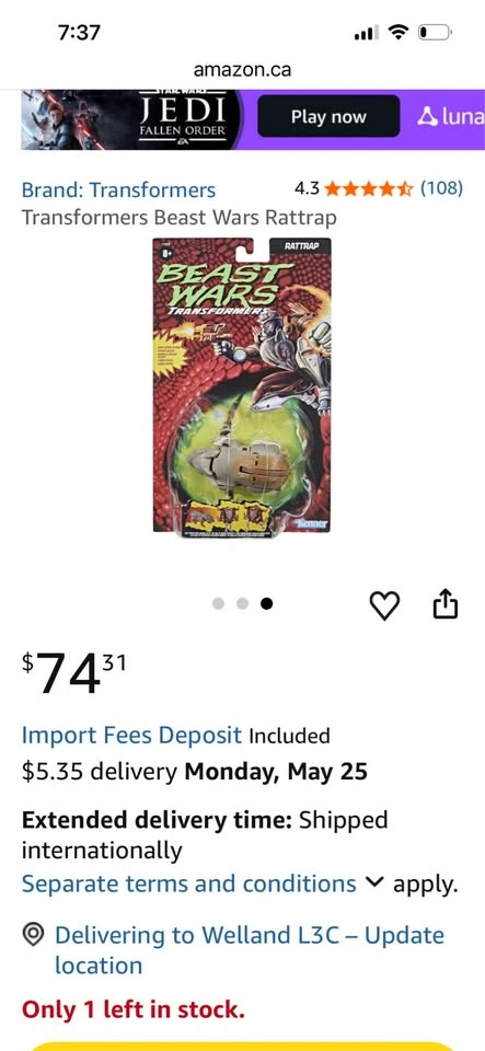 Transformers Beast Wars Rattrap Kenner Reissue Walmart Exclusive - photo 3