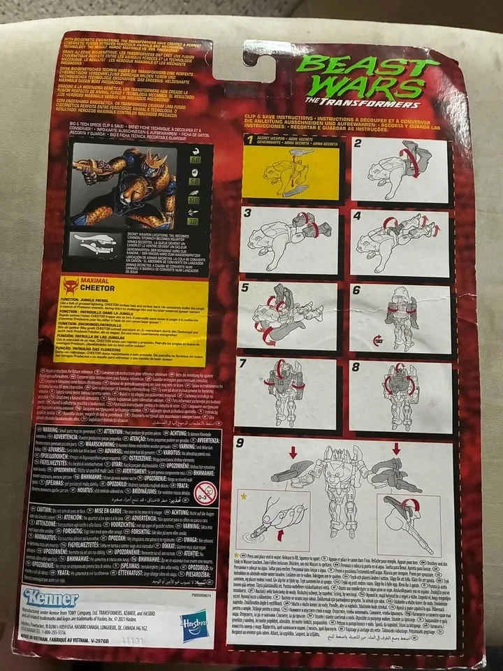 Transformers Beast Wars Deluxe Cheetor Action Figure - photo 2