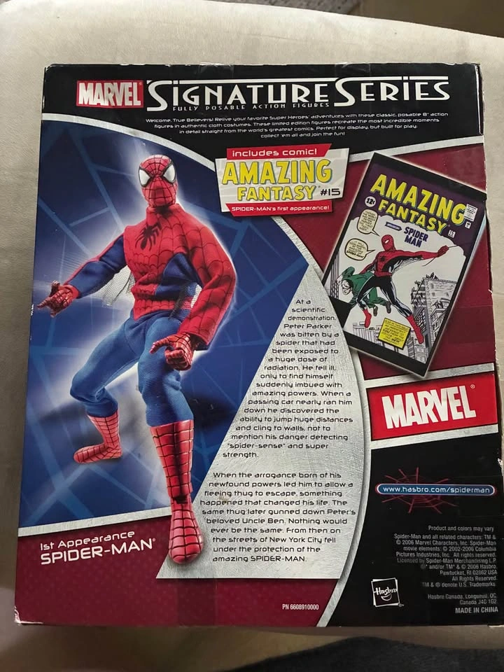 Hasbro Spider-Man Origins Signature Series 2007 Figure - photo 2