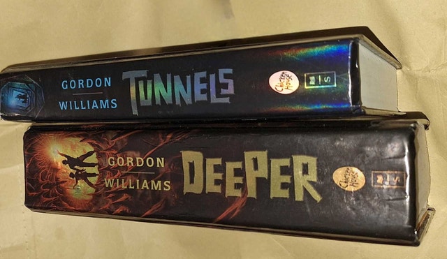 1st 2 Novels in the Best Selling 'Tunnels' series.