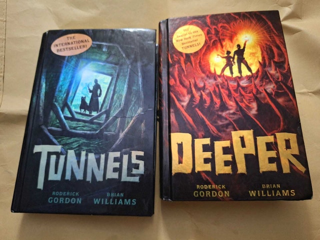 1st 2 Novels in the Best Selling 'Tunnels' series. - photo 2