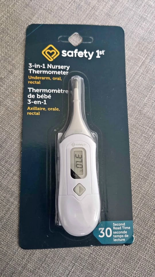 Safety 1st 3-in-1 Nursery Thermometer Baby