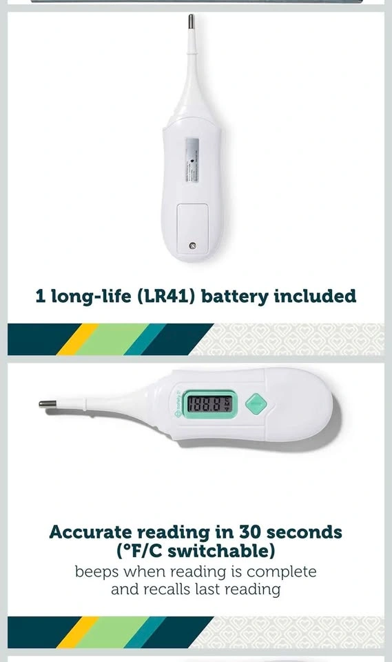 Safety 1st 3-in-1 Nursery Thermometer Baby - photo 3