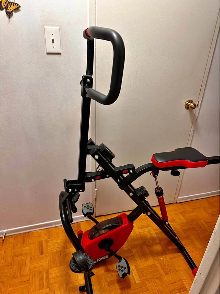 FITNESS BIKE 2 -IN-1 PRICE:$200 ASSEMBLED AND READY FOR USE