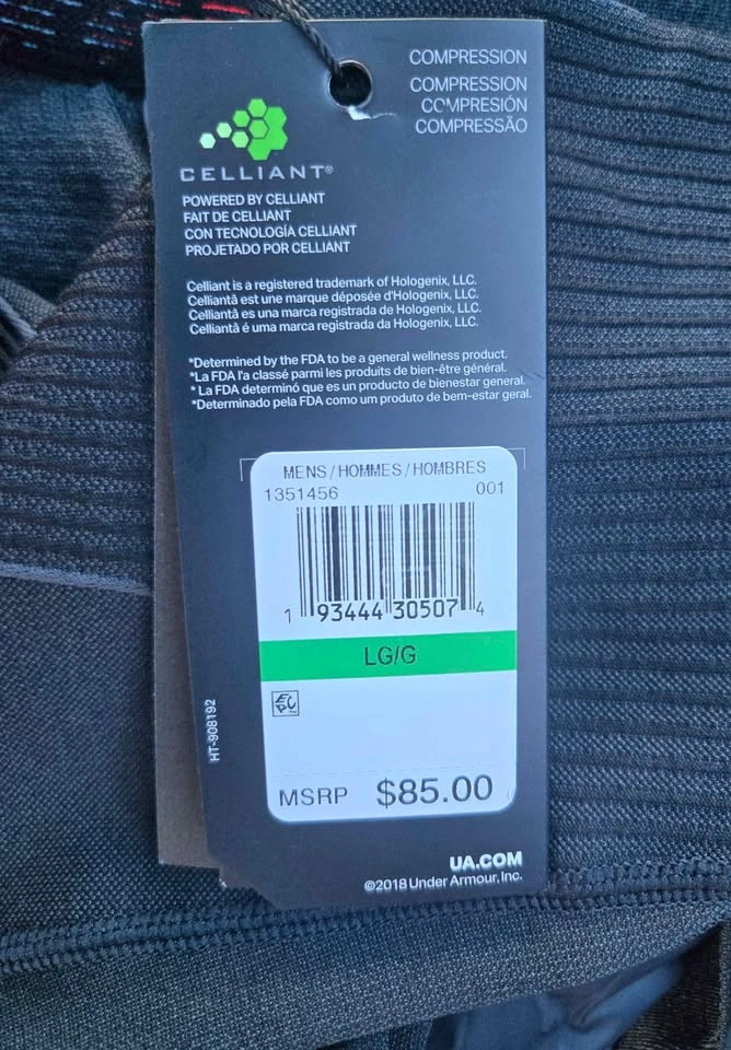 Under Armour Men's Celliant Compression Pants/Tights. BNWT. Larg - photo 5