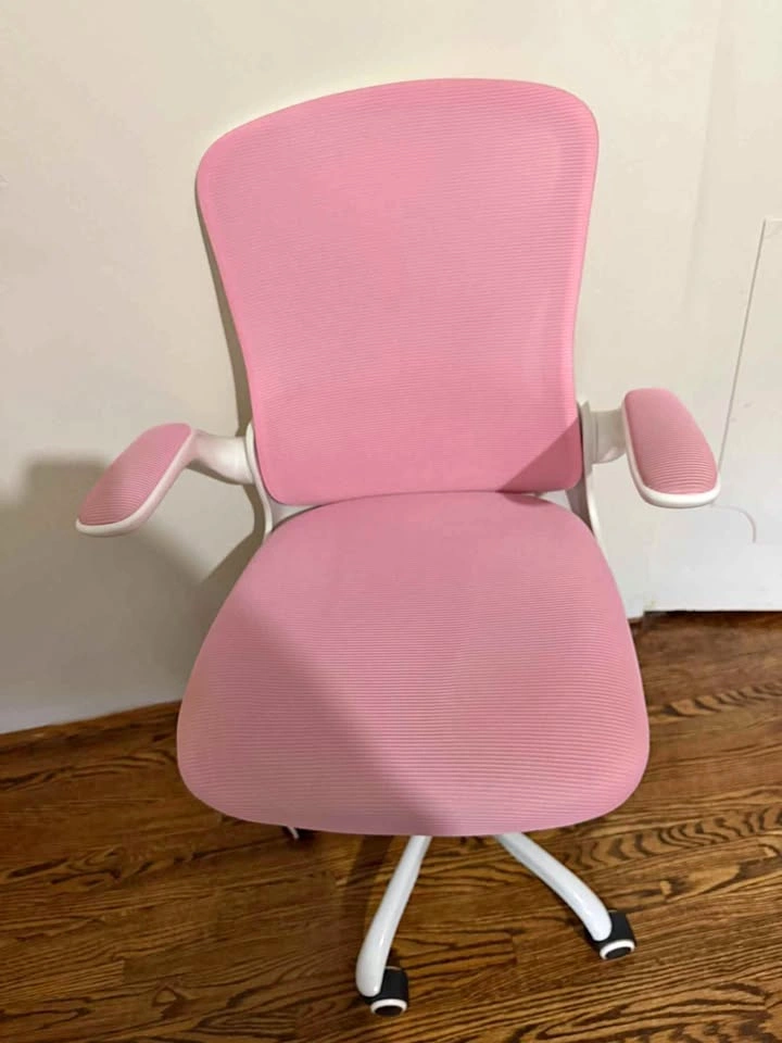 Pink Mesh Office Chair