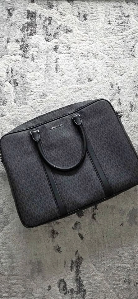 Michael Kors Monogram Briefcase Laptop Bag