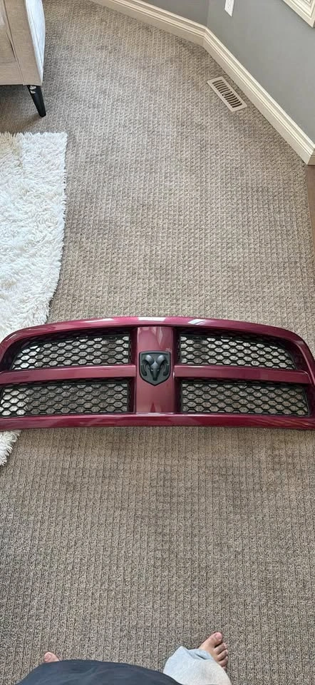 2009-2012 Dodge Ram 1500 OEM Front Grille PRV Red