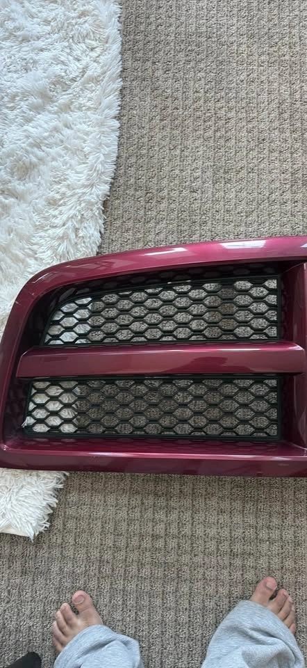 2009-2012 Dodge Ram 1500 OEM Front Grille PRV Red - photo 2
