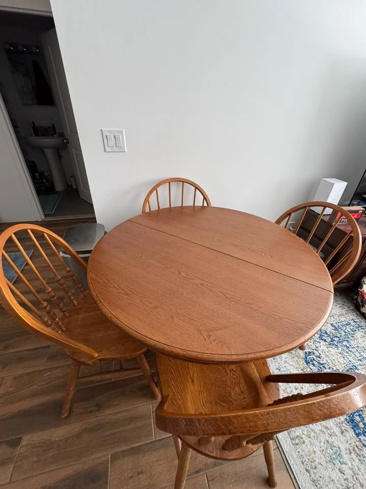 Dining Table with 4 Chairs - photo 2