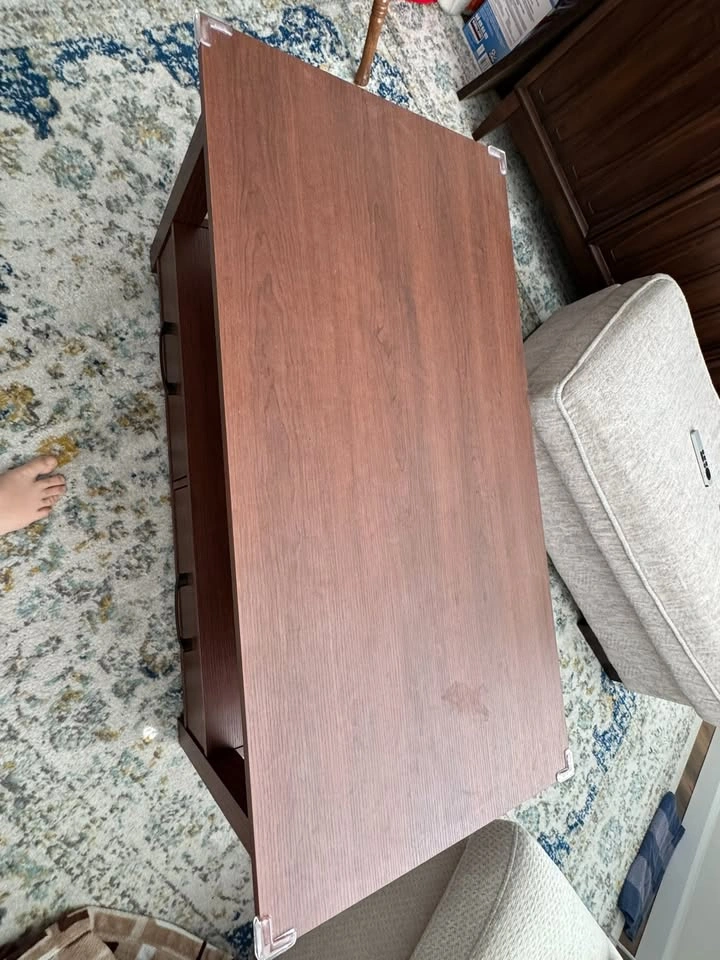 Expandable Coffee Table with Storage - photo 2