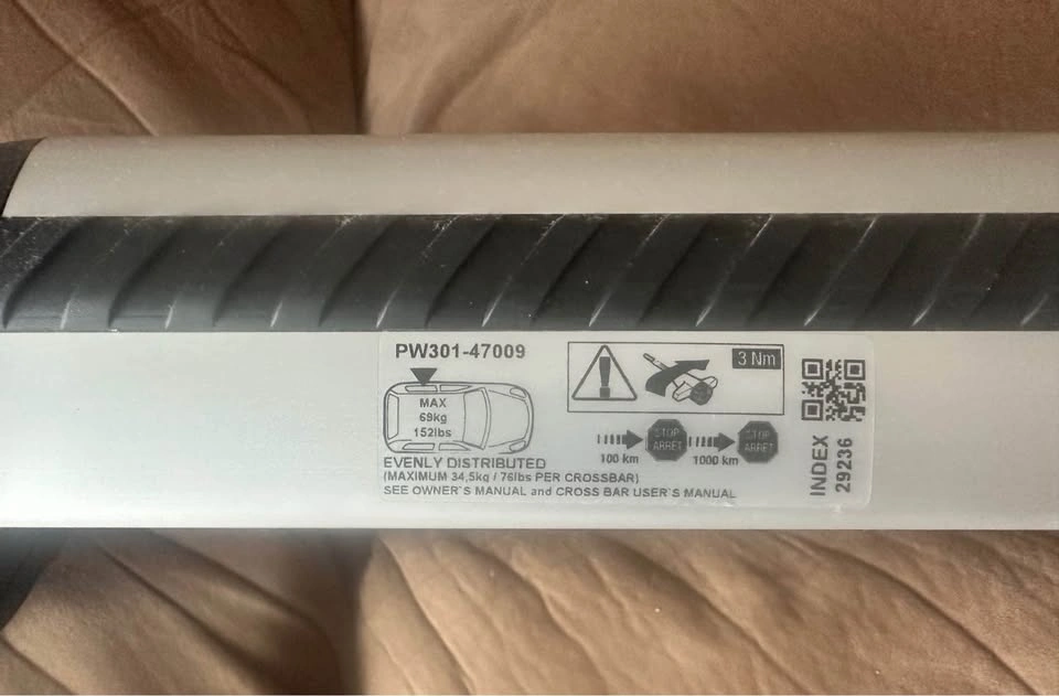 Roof racks for Toyota 2022 Prius - photo 2