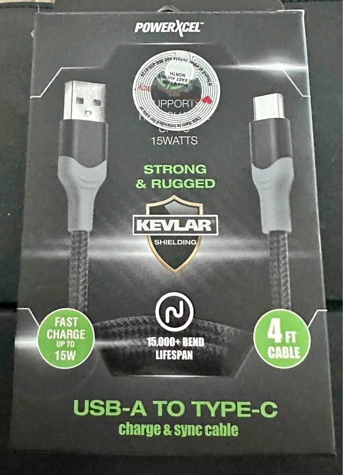 USB-A to TYPE-C charging cord