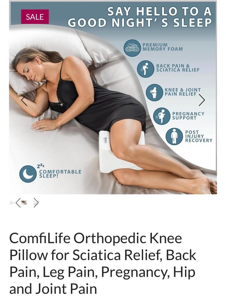 Comfi Life Knee Pillow for Sleeping - photo 4