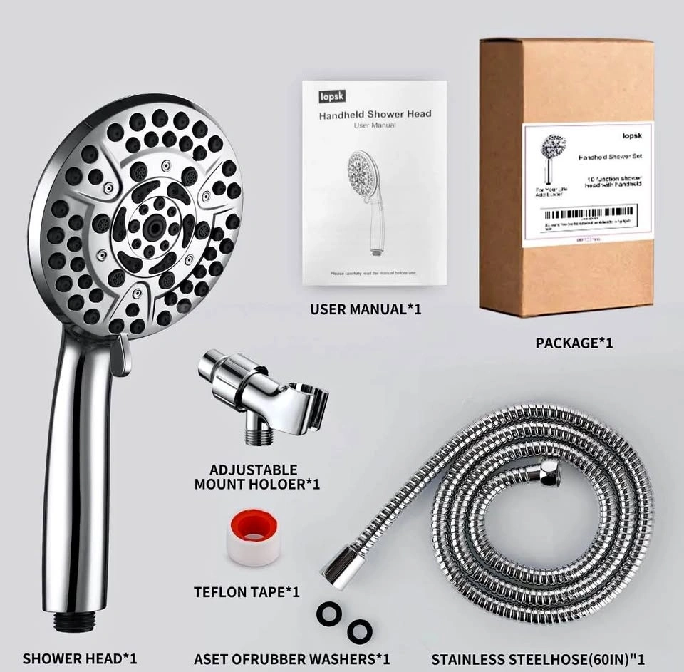 Lopsk 10 Function Shower Set - Brand New in Box