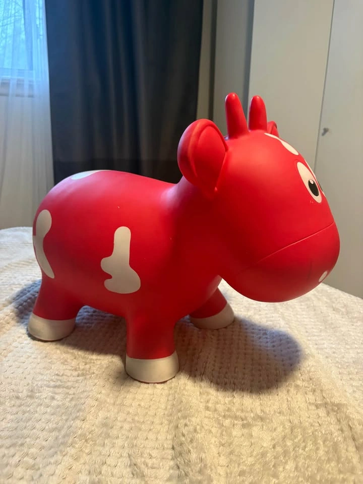 Farm Hoppers Animal Bouncers Cow, red - photo 2