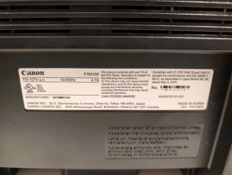 Canon imageCLASS MF3010 All-in-One Laser Printer - photo 5