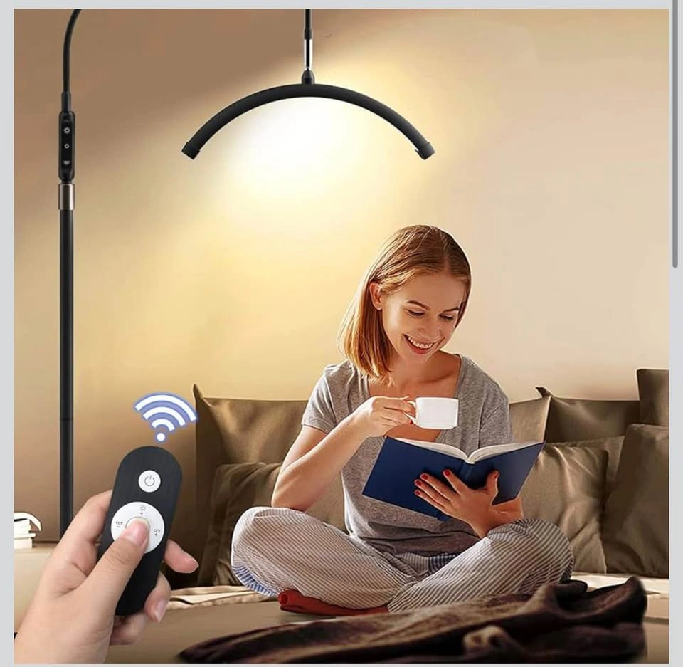 LED Half Moon Floor Lamp with Remote - photo 2