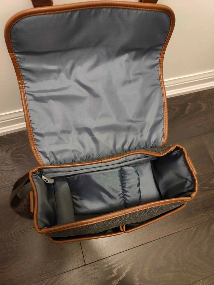 Canon Canvas & Leather Camera Bag - Great Condition - photo 3