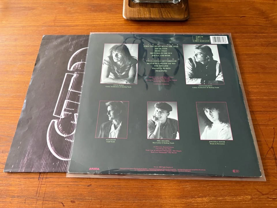 Vintage GTR Vinyl LP Album Record 1986 - photo 5
