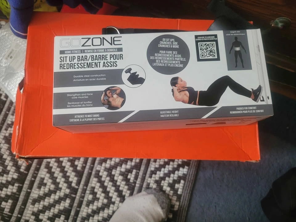 Go Zone Sit Up Bar Attachment - Cheap Price & No Tax - photo 2