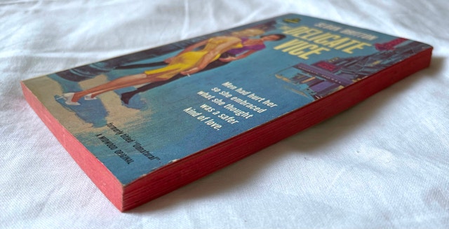 Sloan Britton THE DELICATE VICE Vintage Sleaze Paperback Book - photo 3
