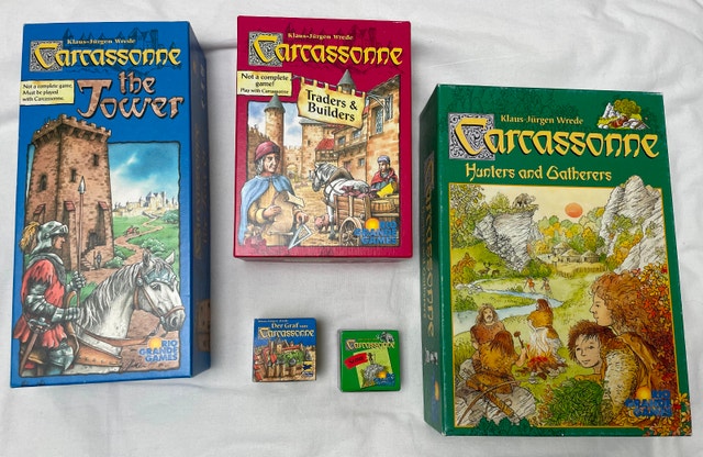 Carcassonne Expansion Lot Board Games
