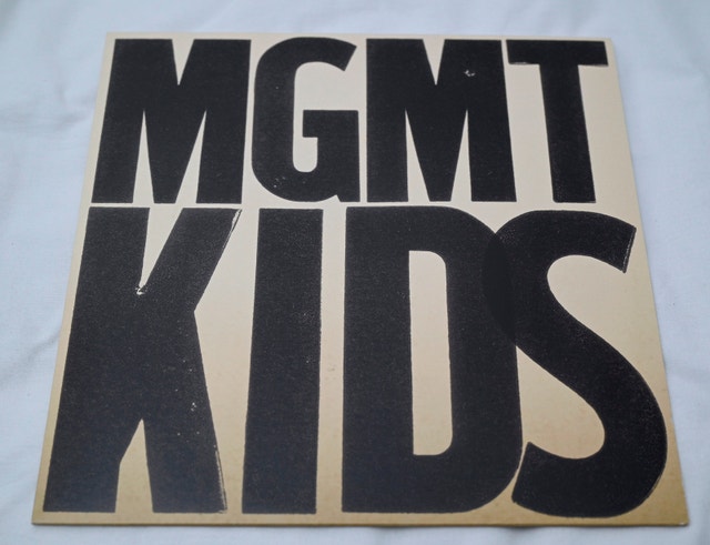 MGMT Kids 12" Vinyl Record Single UK Original + Soulwax Remix