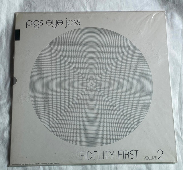 Pigs Eye Jass Fidelity First Volume 2 Vinyl SEALED