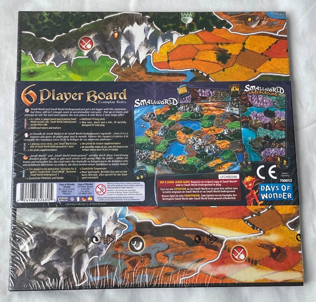 Small World 6 Player Board SEALED Expansion - photo 3