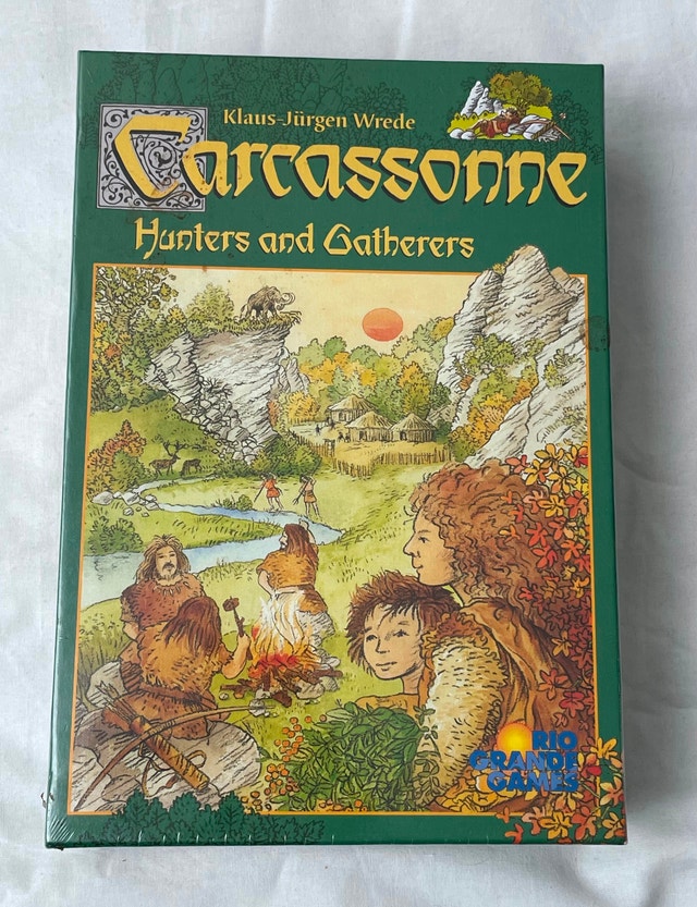 Carcassonne Hunters and Gatherers Board Game SEALED