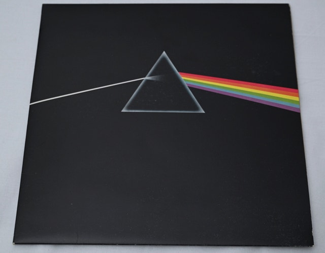 PINK FLOYD Dark Side of the Moon UK PRESSING 12" LP Vinyl