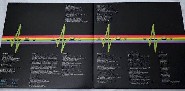 PINK FLOYD Dark Side of the Moon UK PRESSING 12" LP Vinyl - photo 5