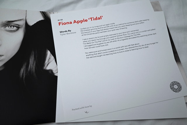 Fiona Apple Tidal VMP 2x Vinyl Record - photo 3