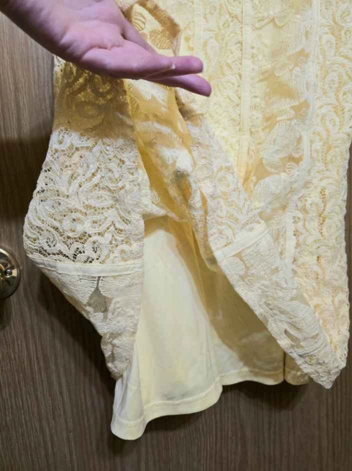 Yellow Lace Dress NWT Suzy Shier - photo 3