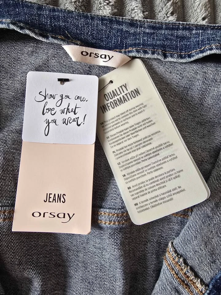 European Brand Denim Cropped Jacket (Orsay Jeans) - photo 2