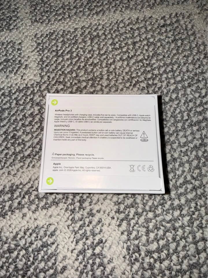 Brand New Sealed AirPods Pro 3 w/ Warranty - photo 2