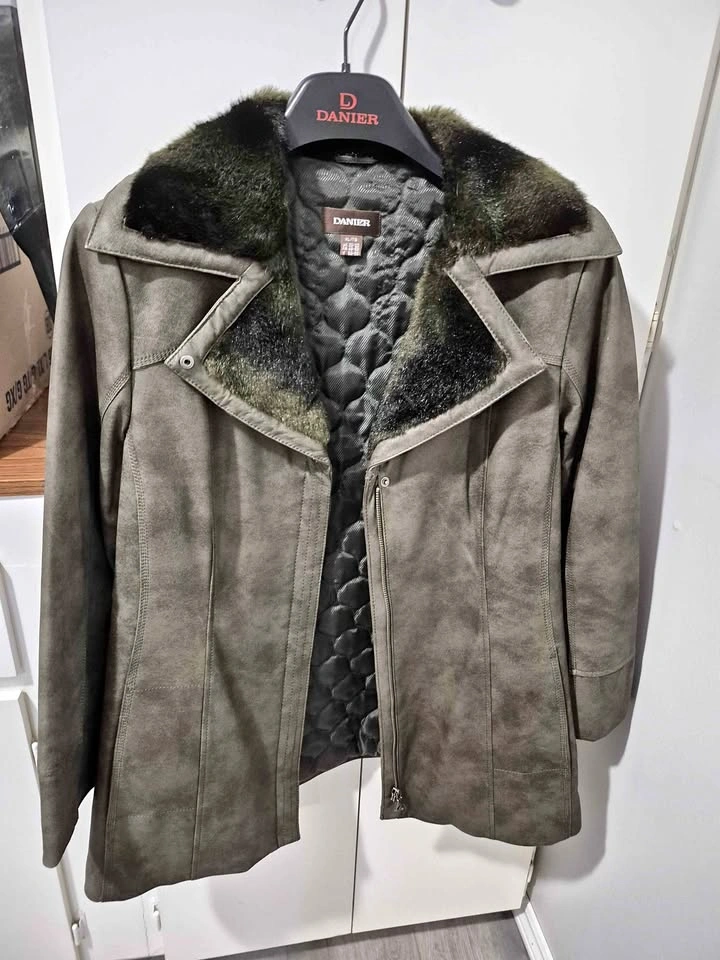 Danier leather winter jacket womens xl