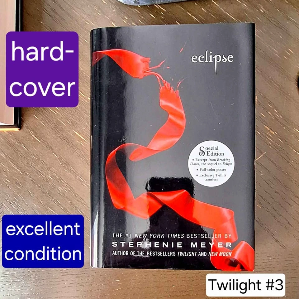 Twilight Saga books - 6 books by Stephenie Meyer, excellent cond - photo 5