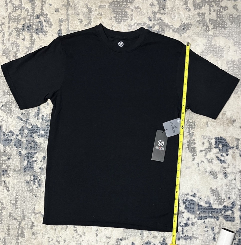 ENCRYPTED Tee Black T-Shirt Men's Size S - photo 3