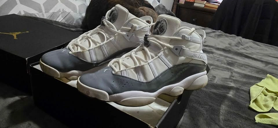 Jordan 6 Rings Two Pairs Size 11 Mens $90 - photo 3