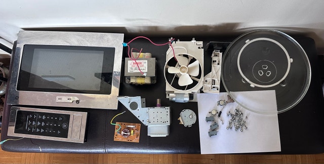 GE Microwave DIY Parts