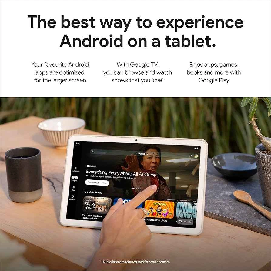 🔥 Like New Google Pixel Tablet 128GB – Porcelain 🔥 - photo 2